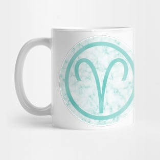 Blue Marble Zodiac - Aries Mug